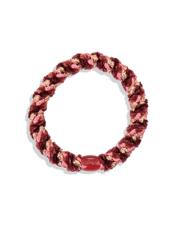 KKNEKKI  Mixed Bordeaux Rosegold Hair Tie