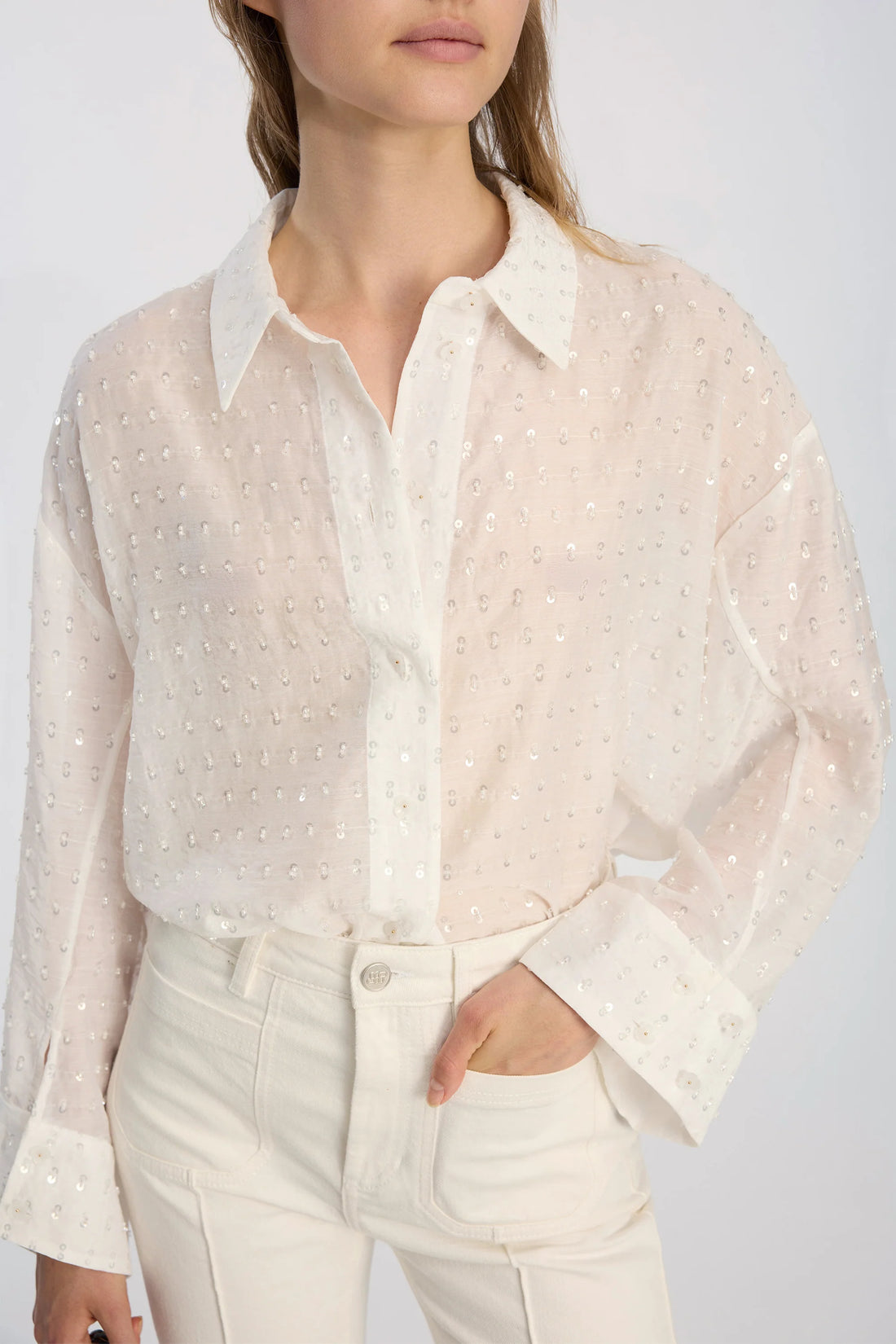 Bjarka Ivory Shirt