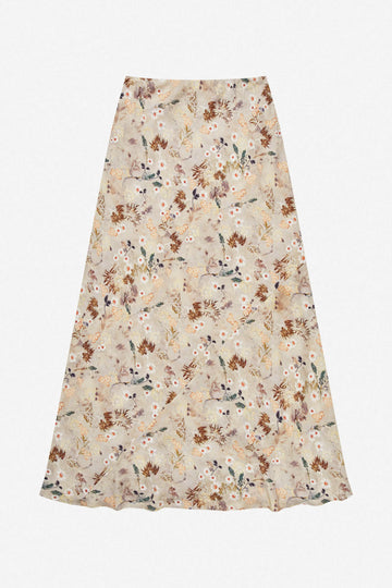 Bardot Print Nature Skirt