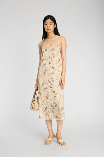 Barika Print Nature Slip Dress
