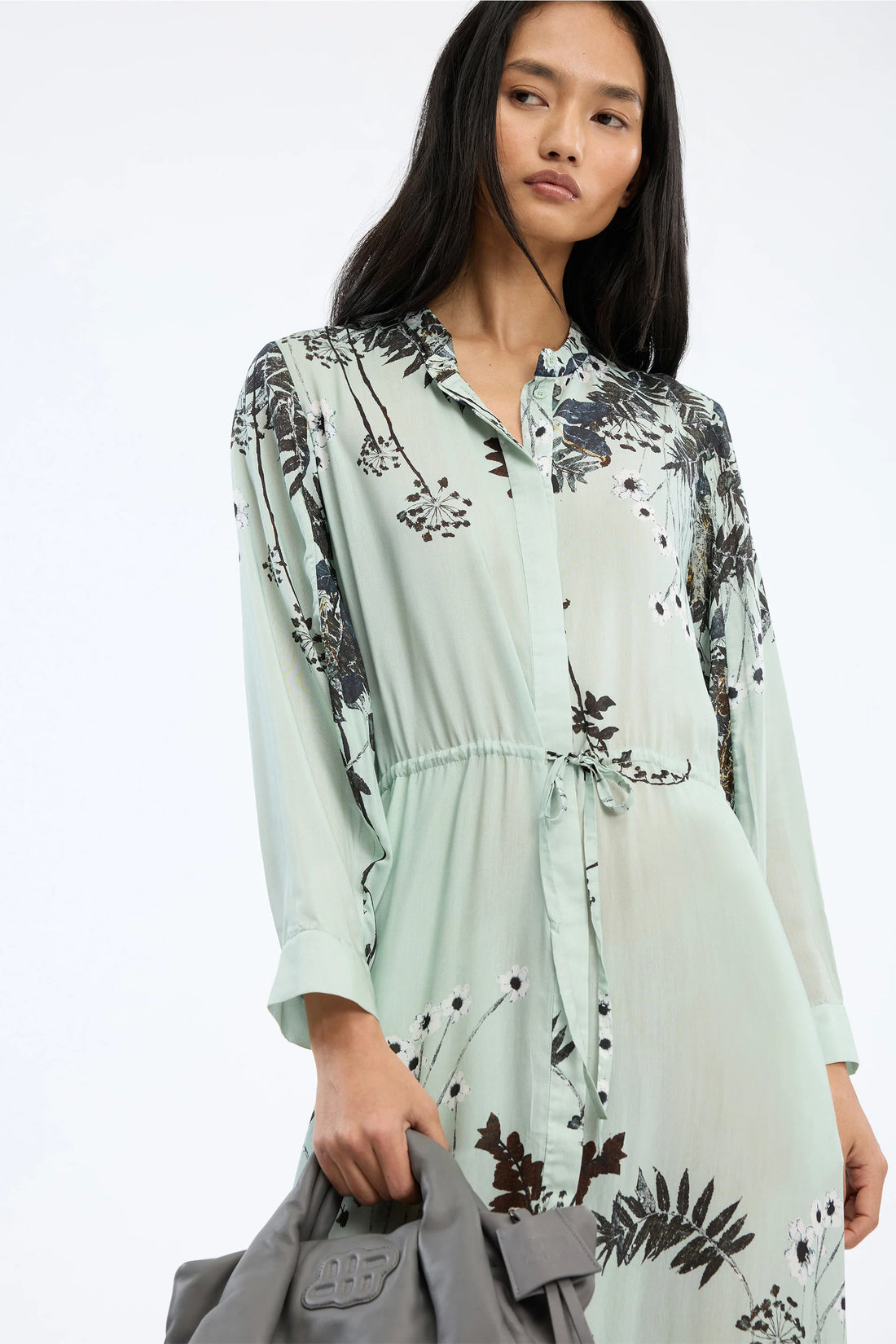 Bernadette Mint Print Dress
