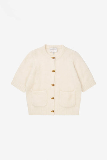 Locca Ivory Knit Top