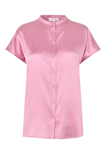 Vida Rose Pink Silk Shirt