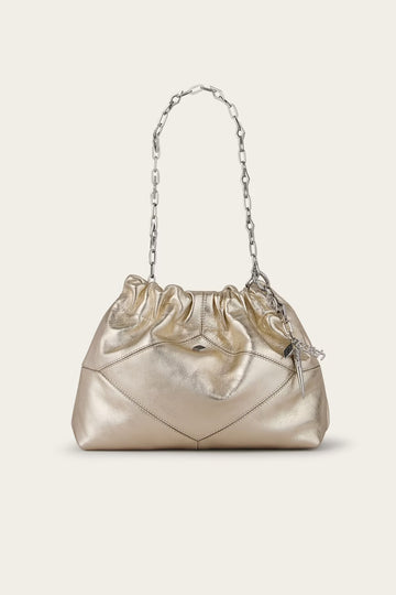 June Mini Tote Bag in Champagne