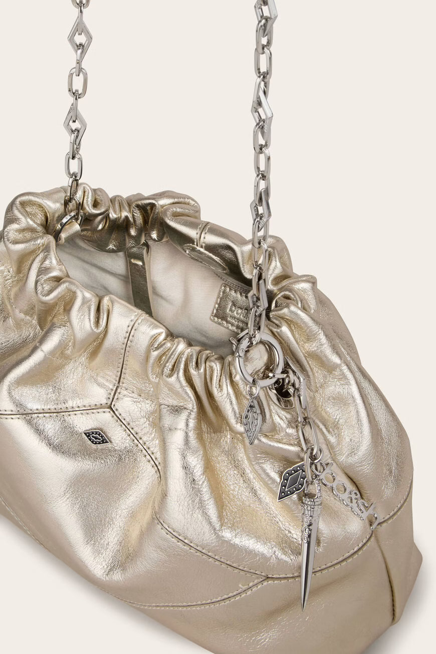 June Mini Tote Bag in Champagne