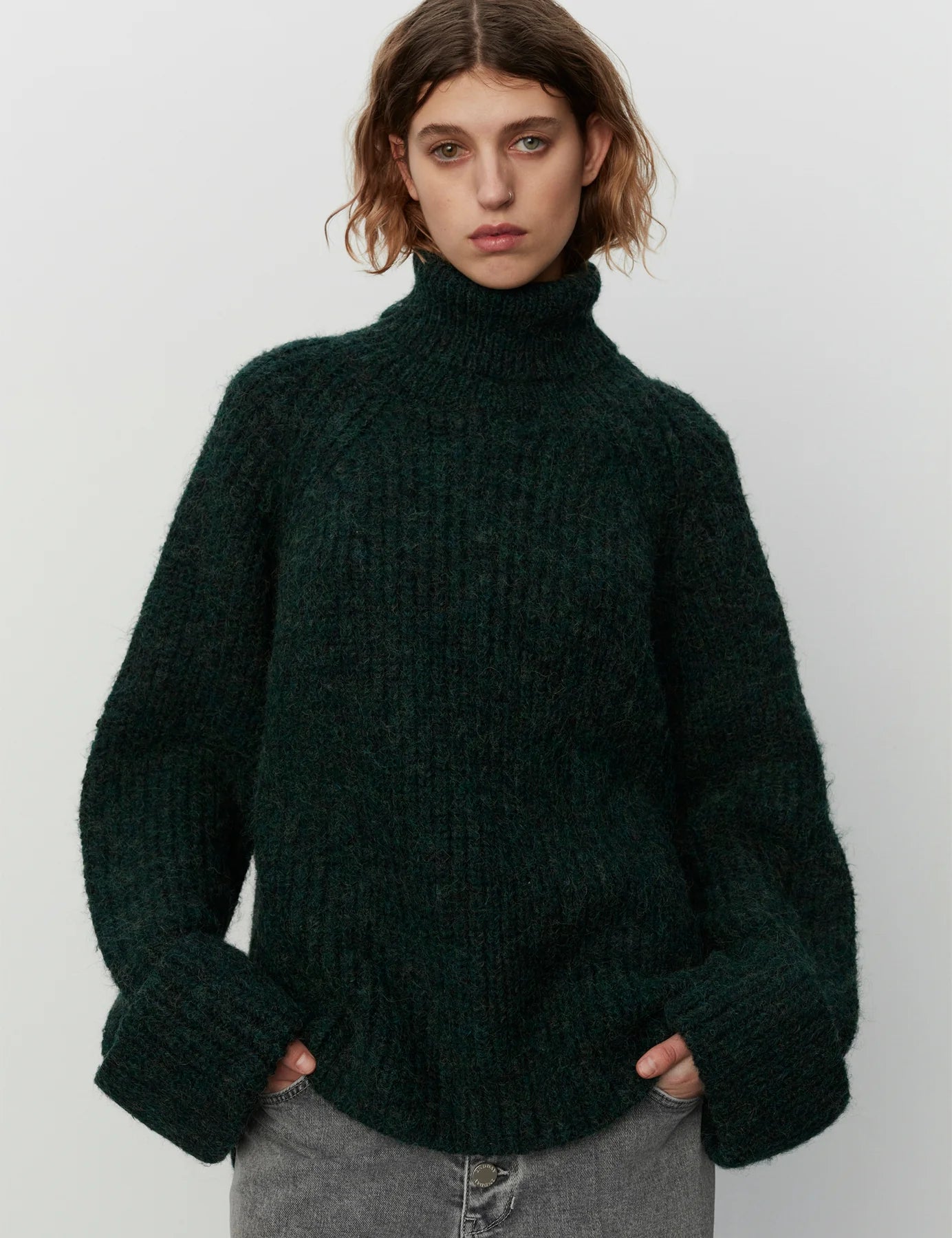 2nd Forest Green Turtle Neck