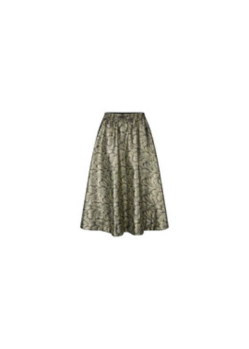 Catalina Silver Midi Skirt