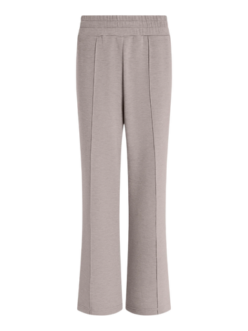 Wide Leg 30" Taupe Marl Pant