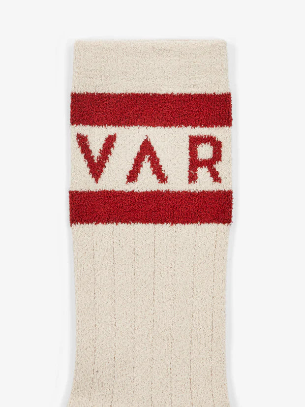 Spencer Sandshell Red Dahli Socks