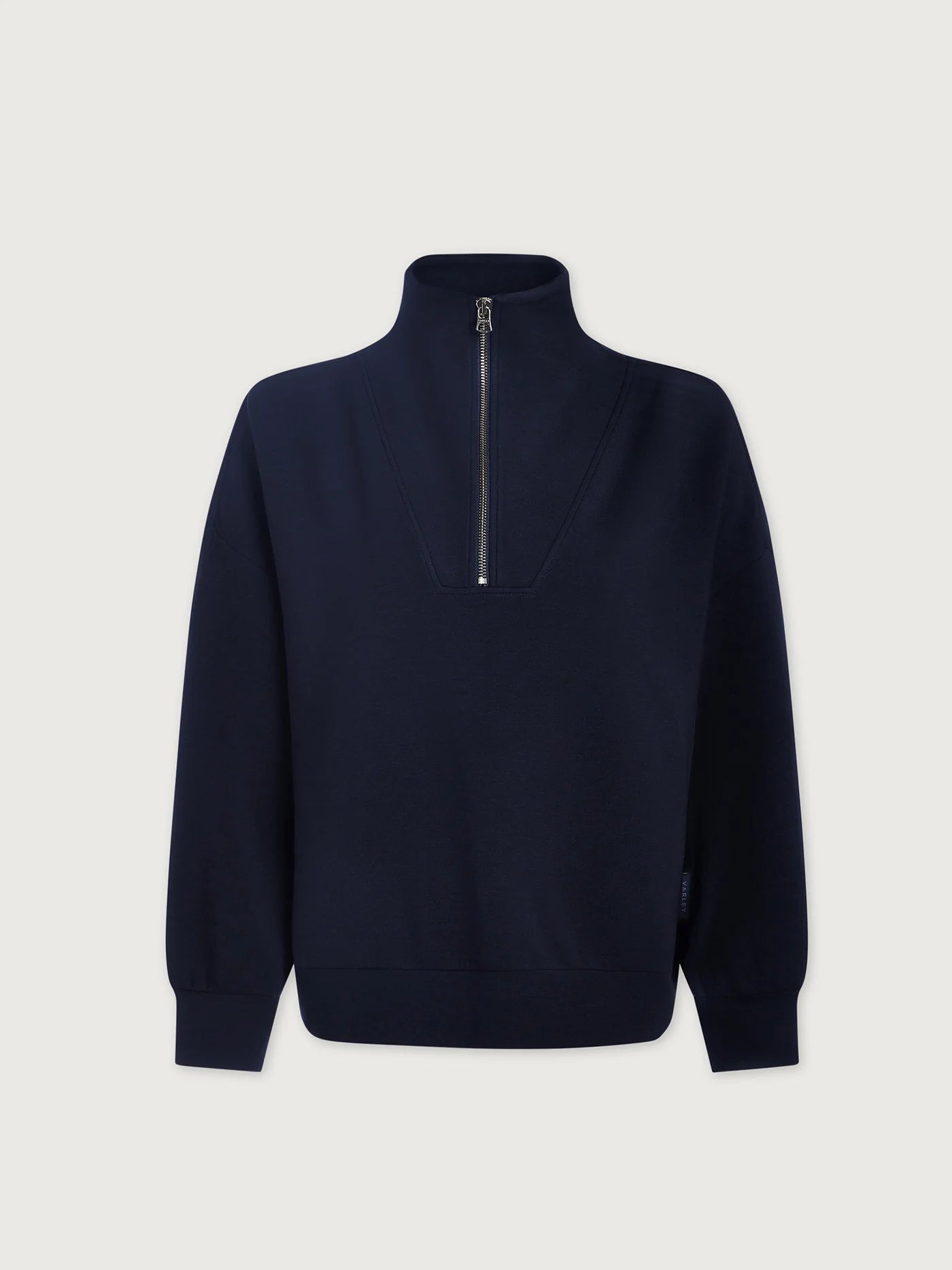 Hawley Half Zip Navy Blue Sweat Shirt