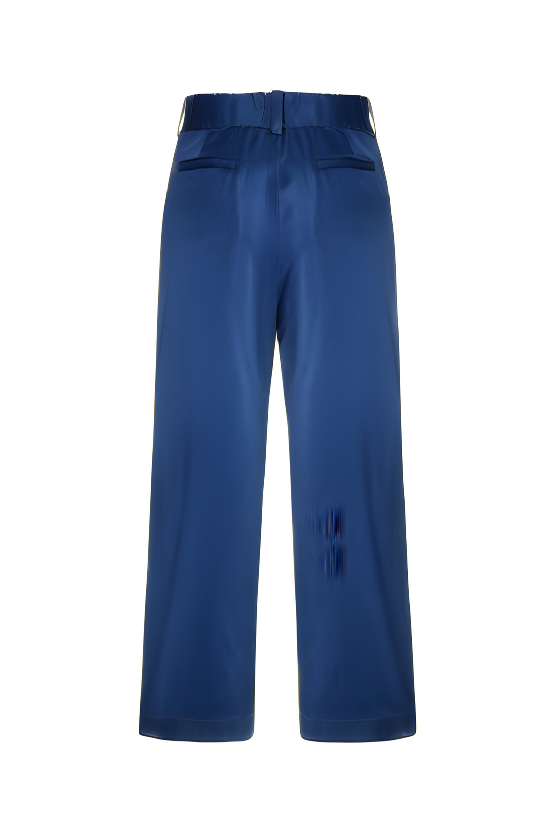 Mayfair Navy Silk Trouser