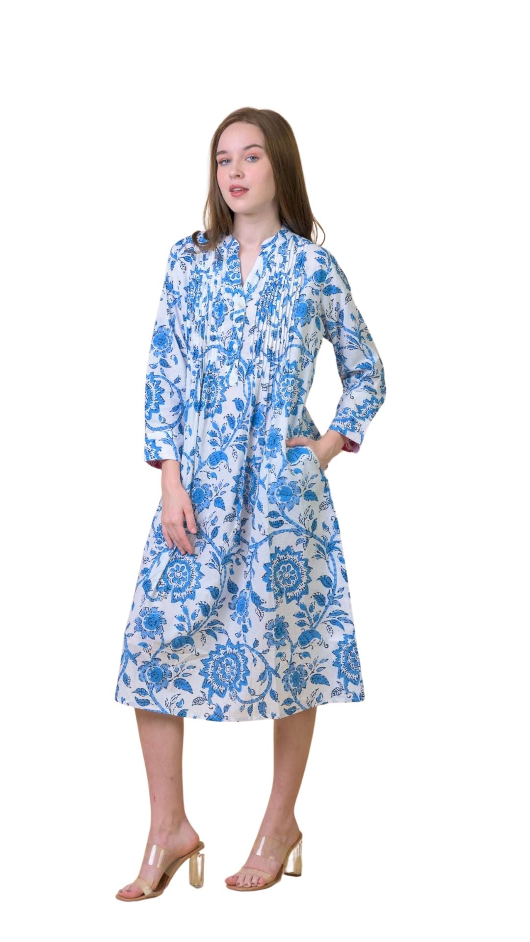 Phantom Dress in Runa Blue