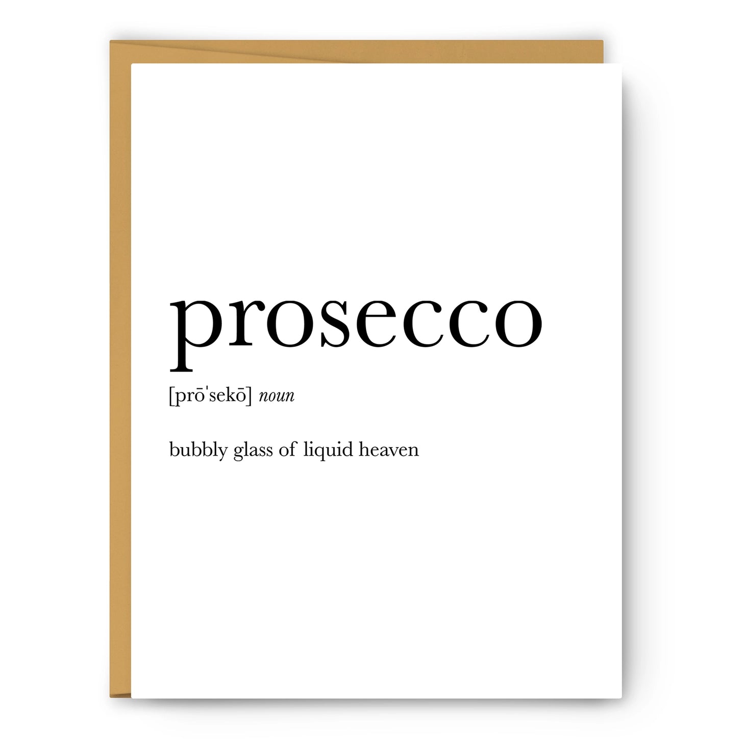 Prosecco Card