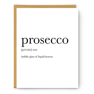 Prosecco Card