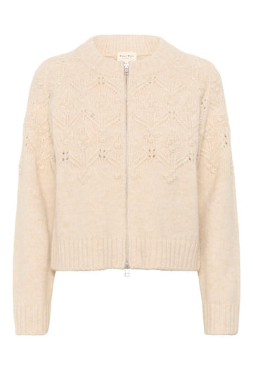 Vernie Oak Melange Cardigan
