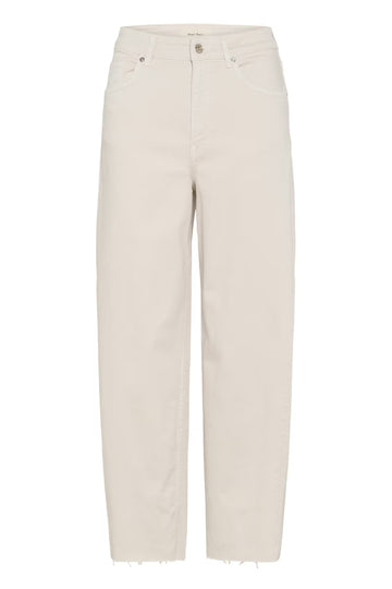 Adelena  Wind Chime Barrel Jeans