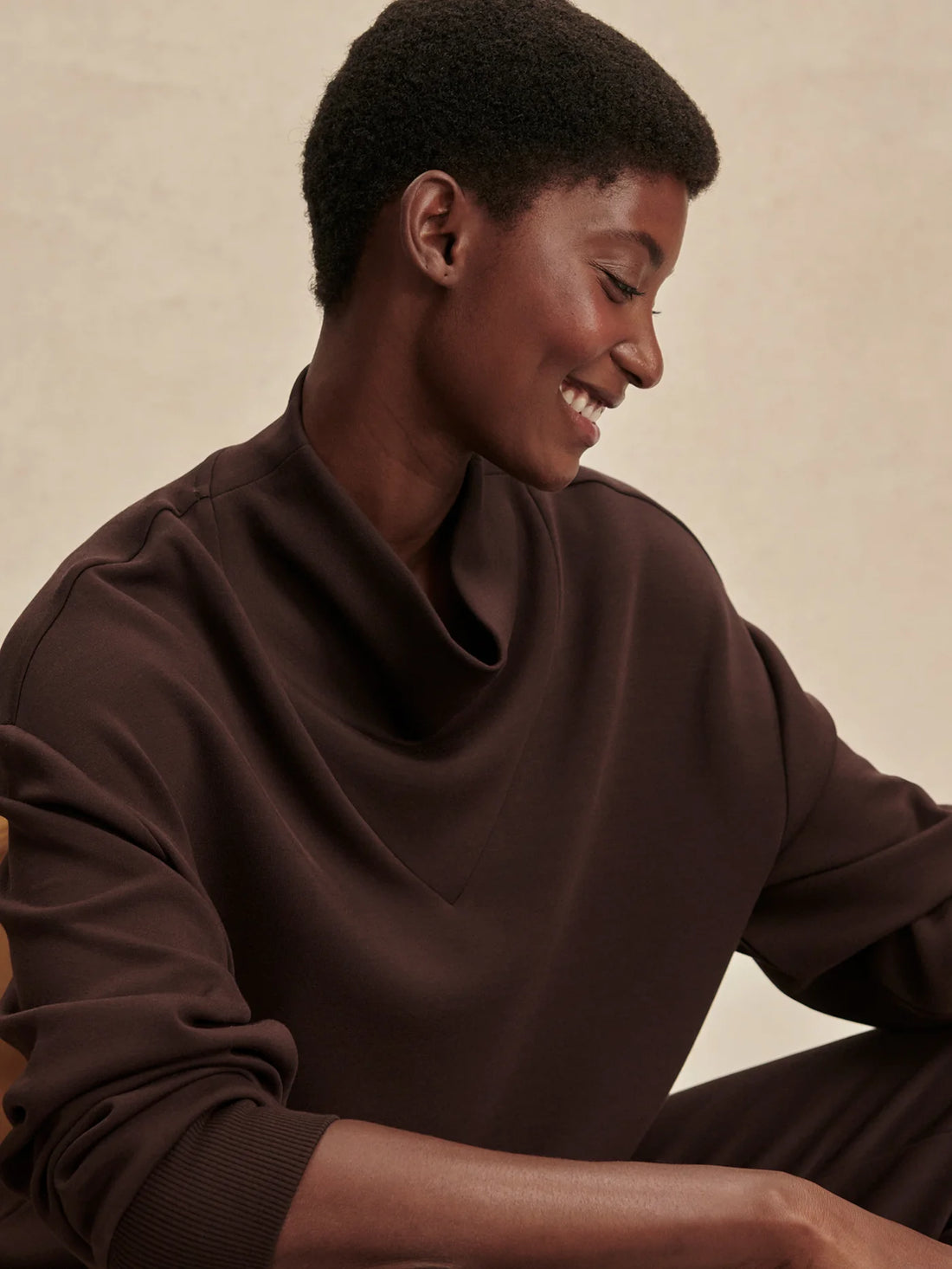 Betsy Coffee Bean Sweatshirt