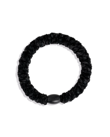 KKNEKKI Velvet Black Hair Tie