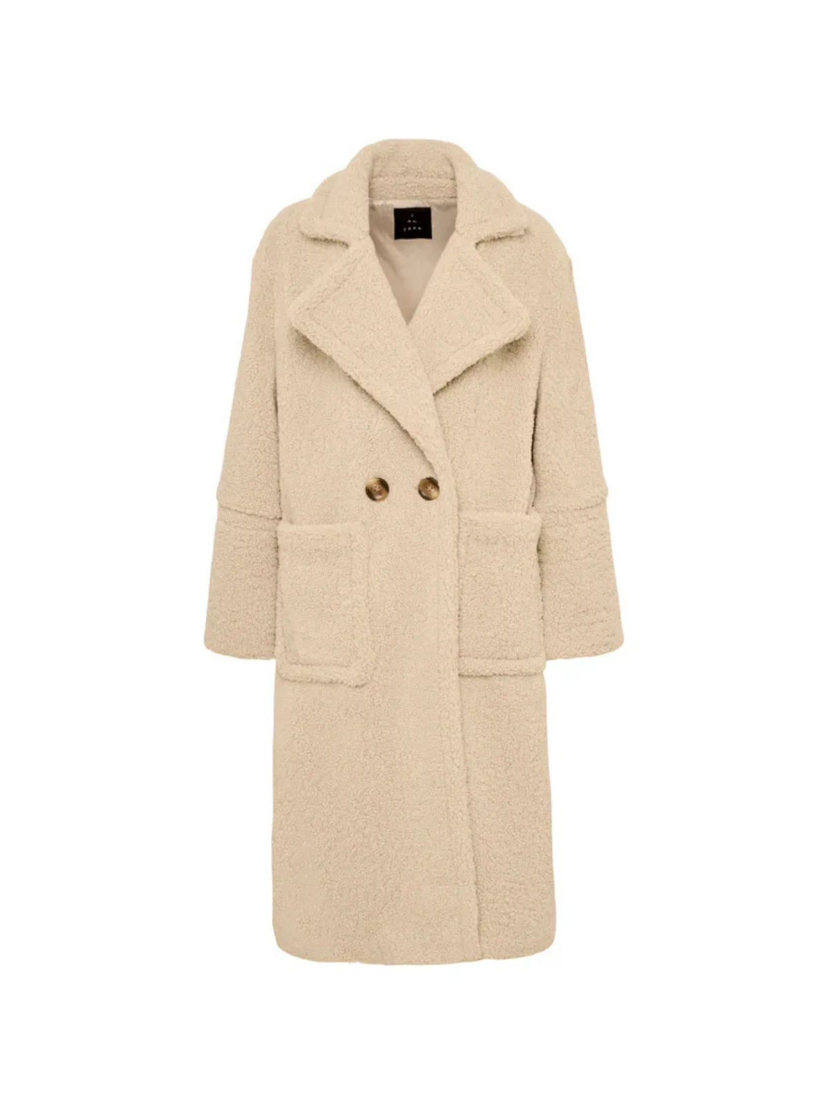 Aotea Beige Teddy Coat