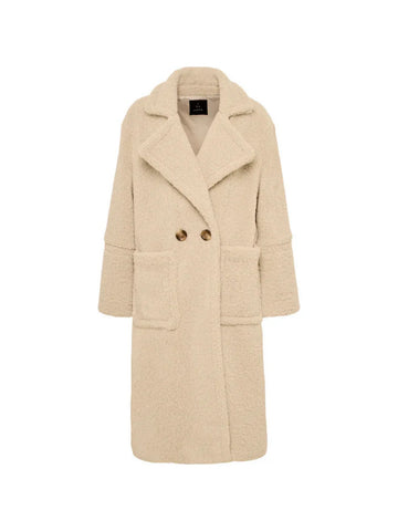 Aotea Beige Teddy Coat