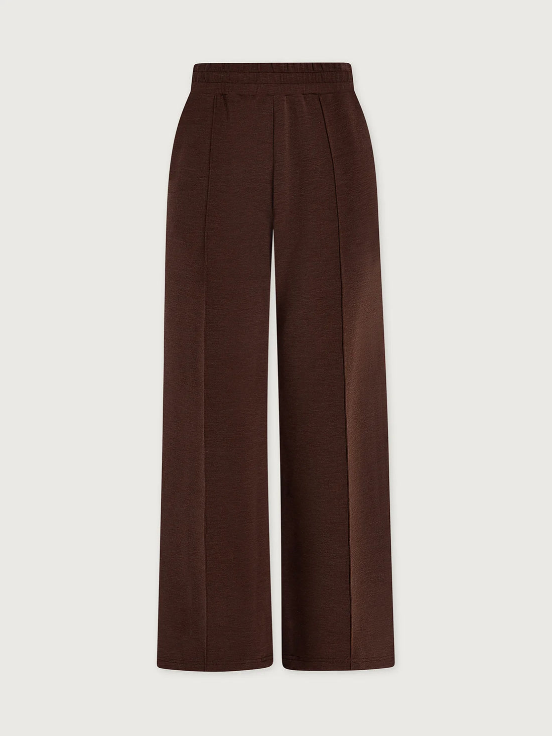 Coffee Bean Marl Wide Leg Pant 28"