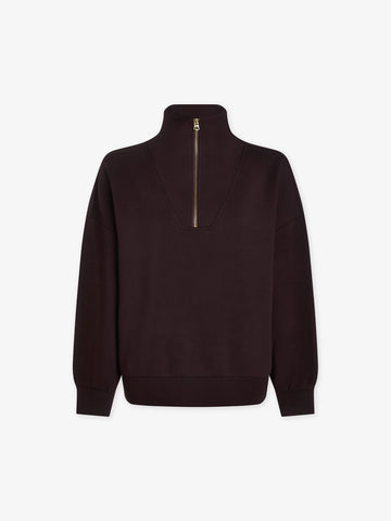 Coffee Bean Hawley Zip Sweatshirt