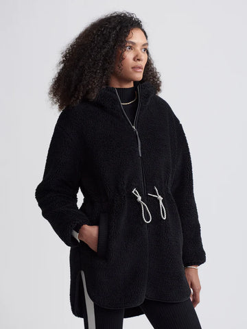 Lowens Black Sherpa Jacket