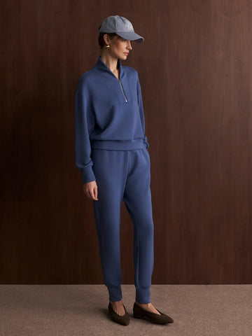 The Slim Cuff Pant 27.5" Bijou Blue