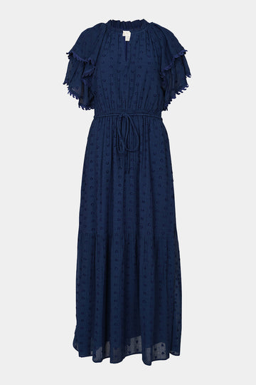 Wave Marine Blue Dress