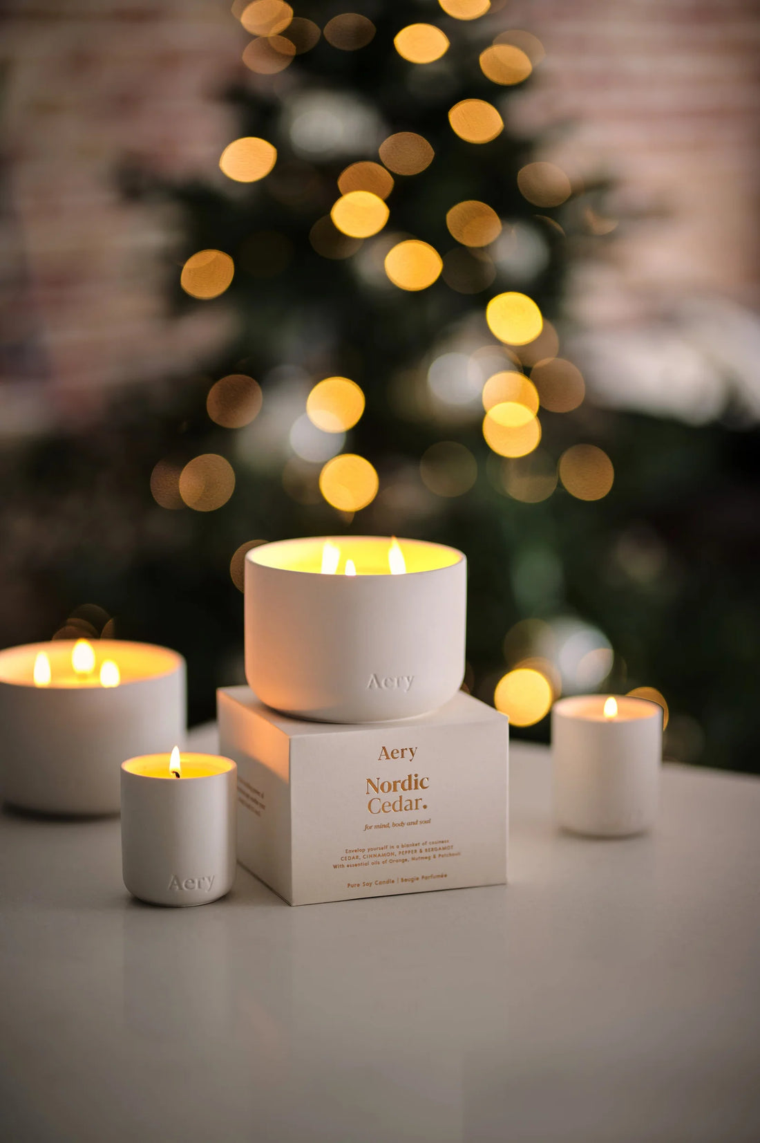 Nordic Cedar Triple Wick Candle