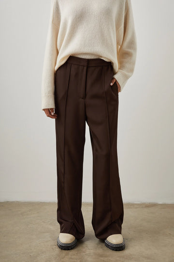 Alta Espresso Brown Trousers