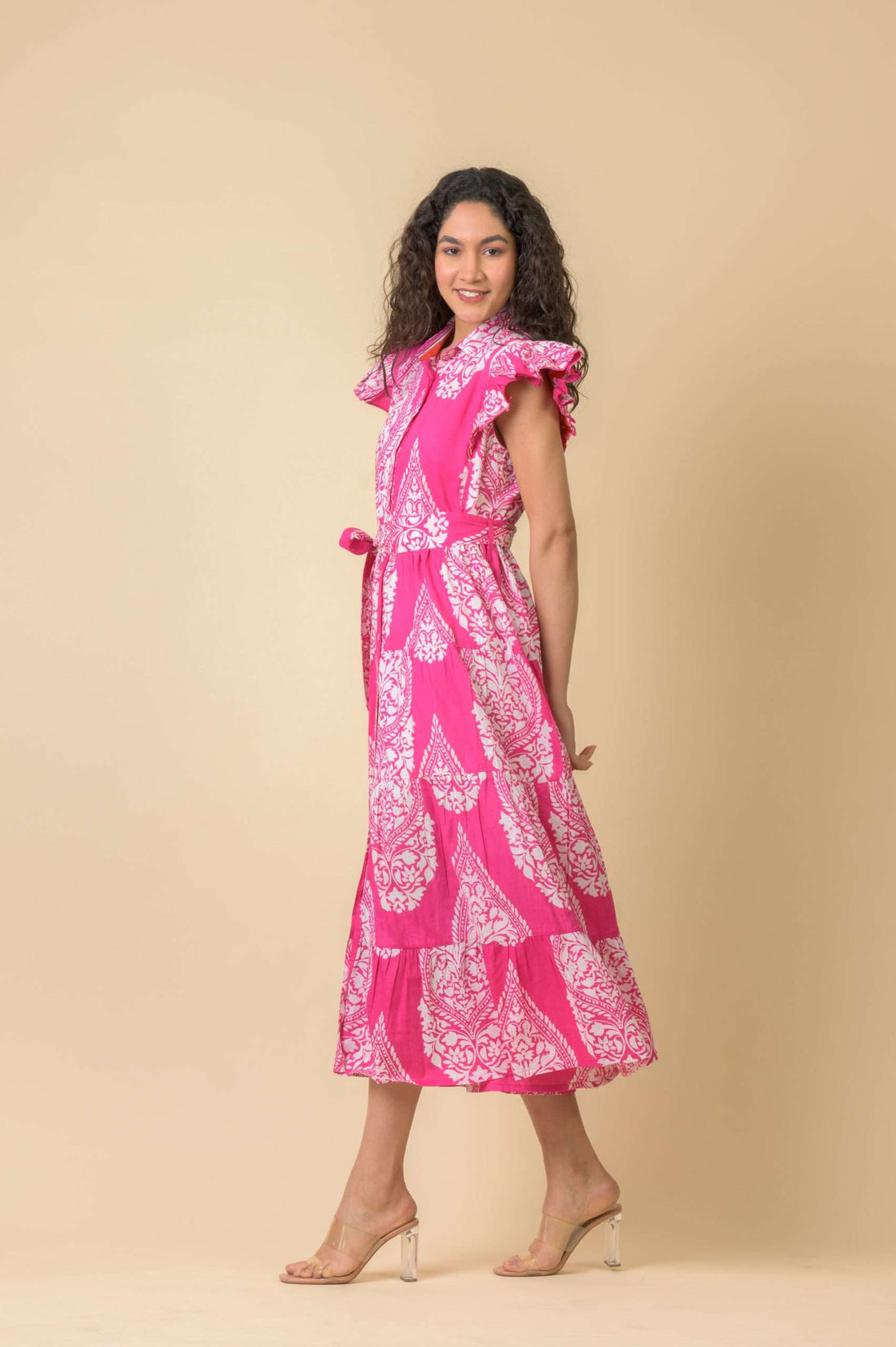 Longbeach Emperor Fushia Pink Dress