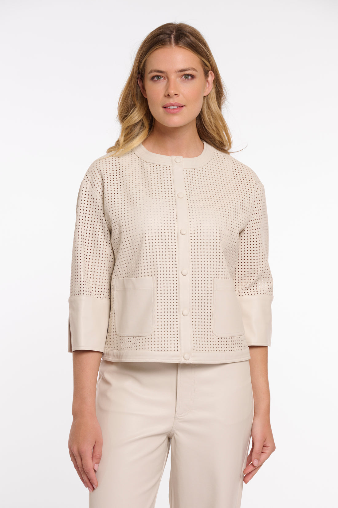 Abou Birch Perforated Jacket