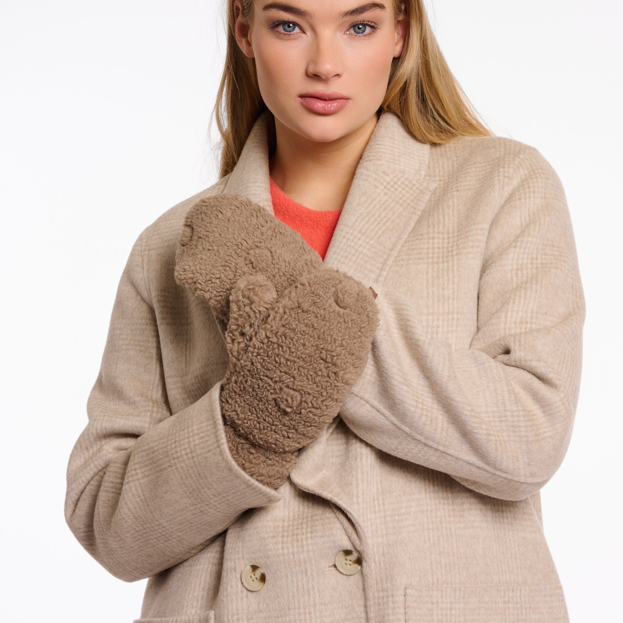 Aleida teddy gloves