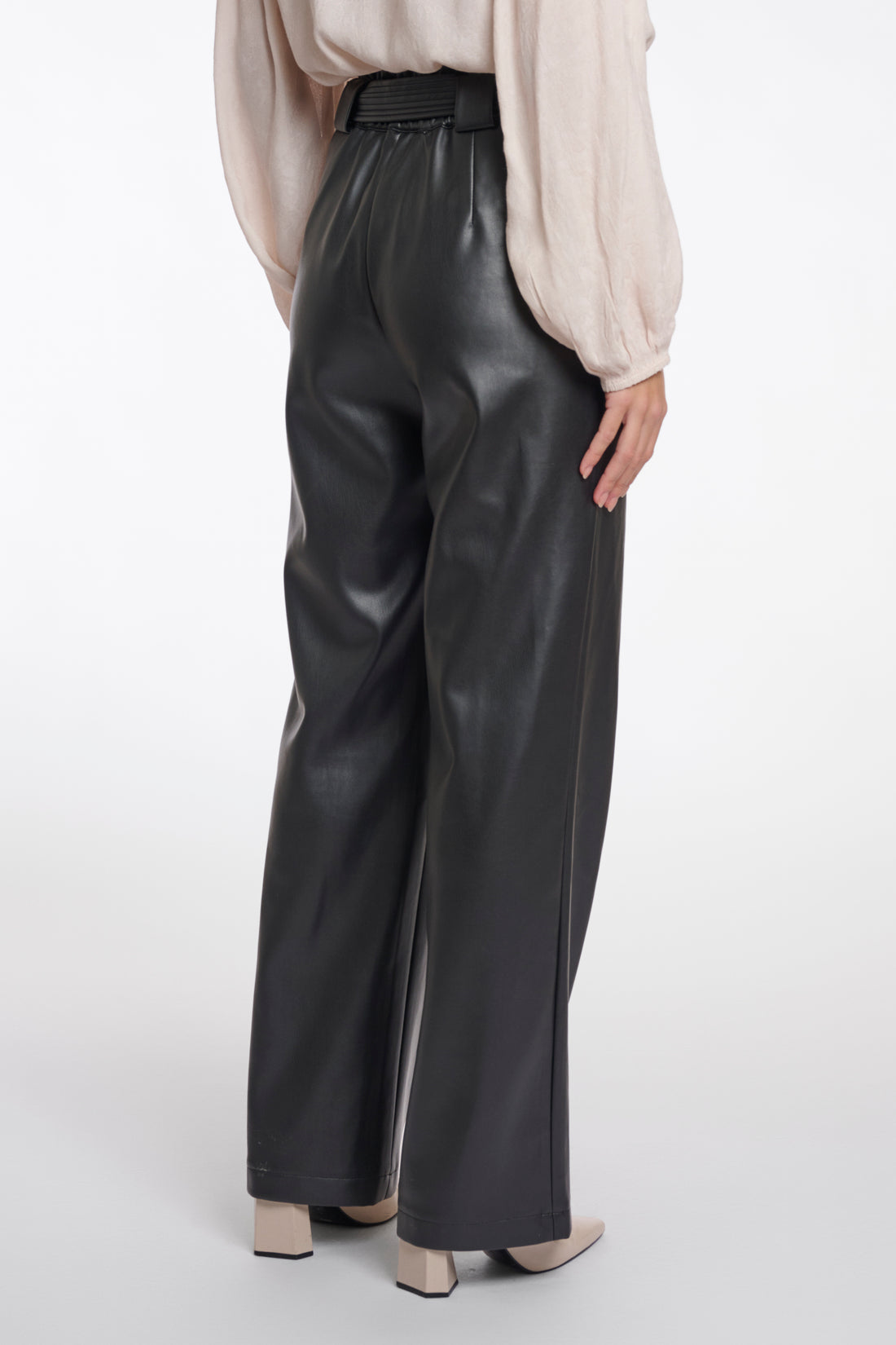 Annemie Faux Leather Trousers