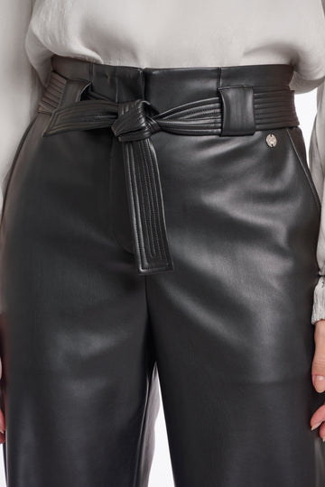 Annemie Faux Leather Trousers