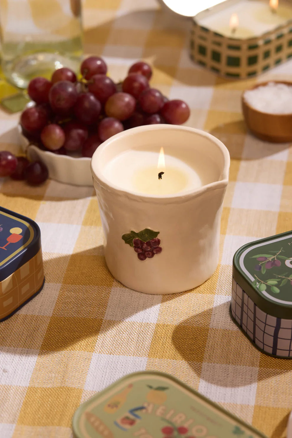 Bistro Candle - Bordeaux Grape