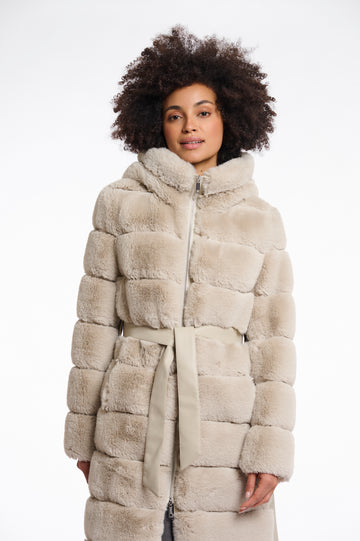Bridget Birch Faux Fur Coat