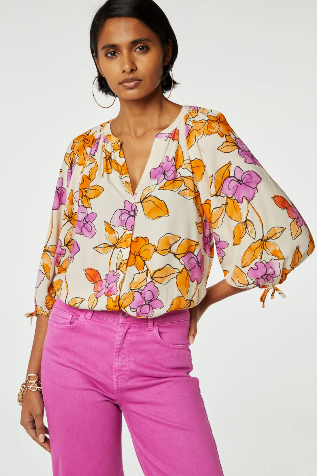 Shop the Cooper Orchard Garden Blouse by Lollys Laundry  at Jessimara.com