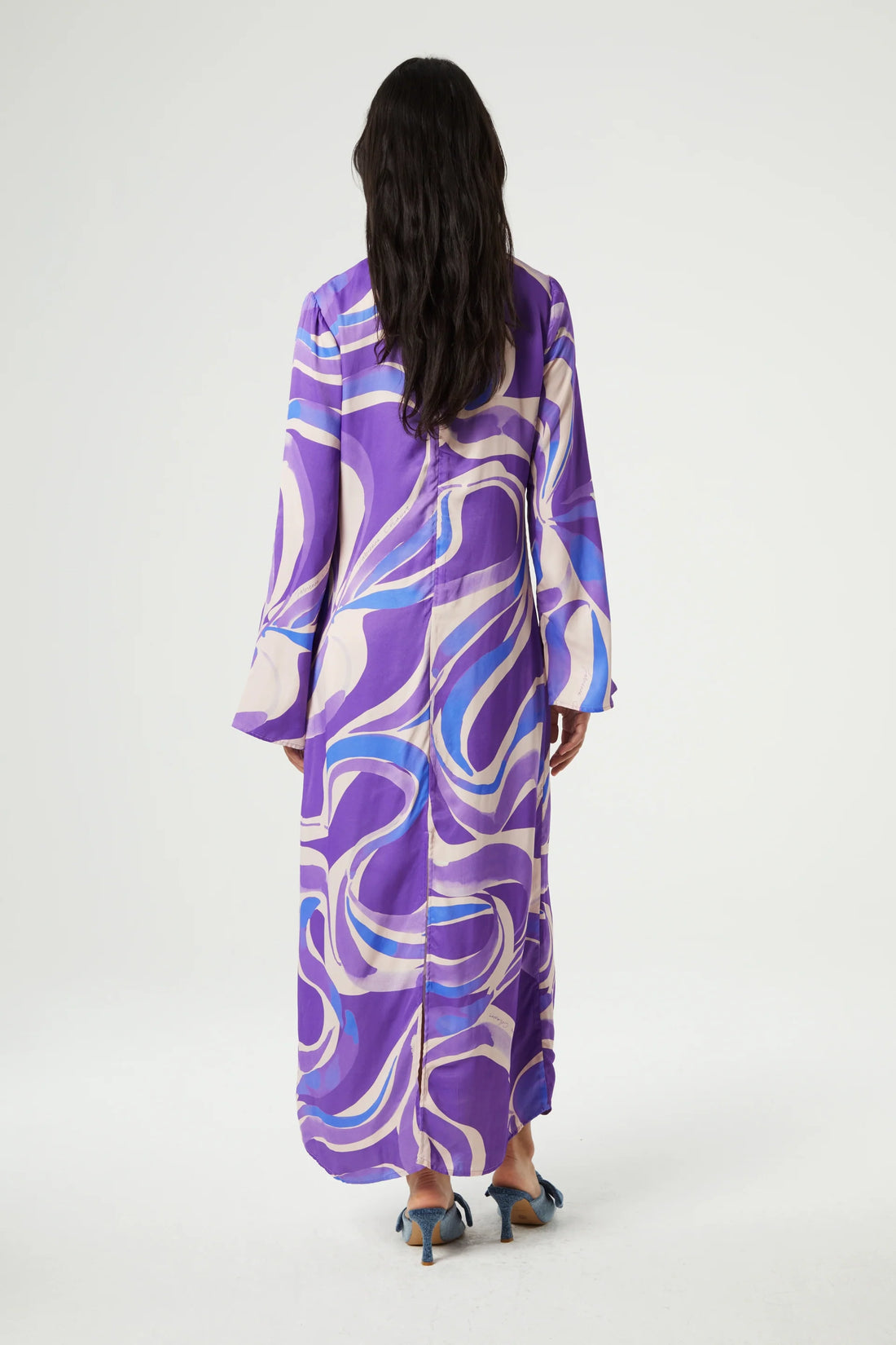 Shop the Aurora Dress in Purple Rave Cornflow by Fabienne Chapot at Jessimara.com