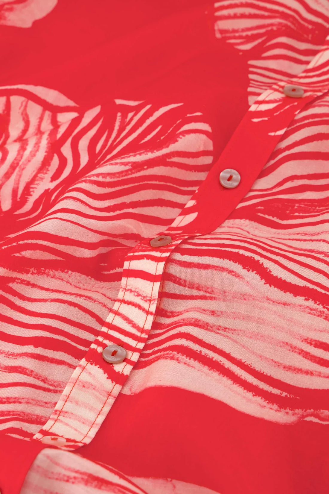 Denis Red Shelley Dress
