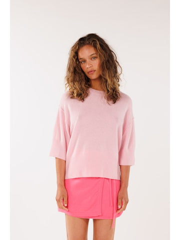 Flamenco Tee in Candy Floss by Crush Cashmere at Jessimara.com