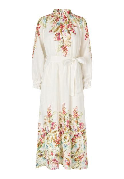 Idania Poetic Dress with button details