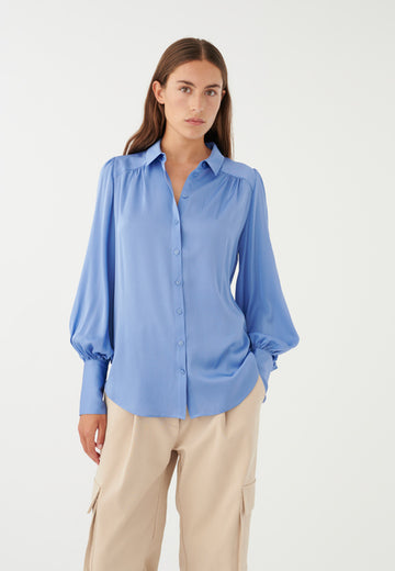 Cadence Silk Air Blue Shirt