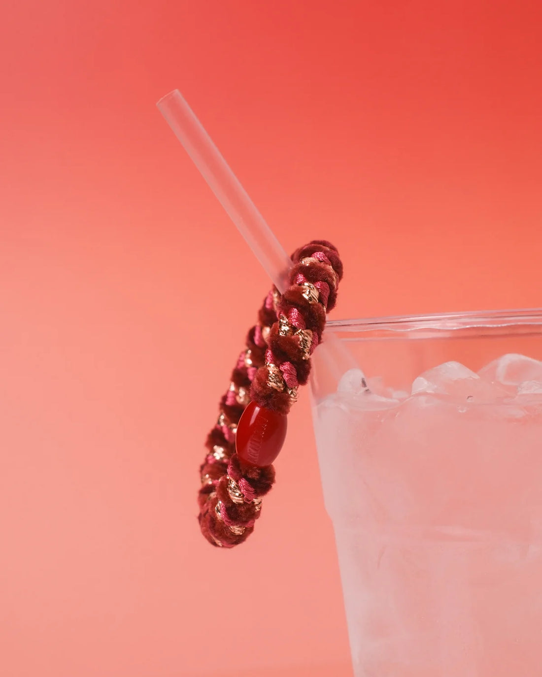 KKNEKKI  Mixed Bordeaux Rosegold Hair Tie