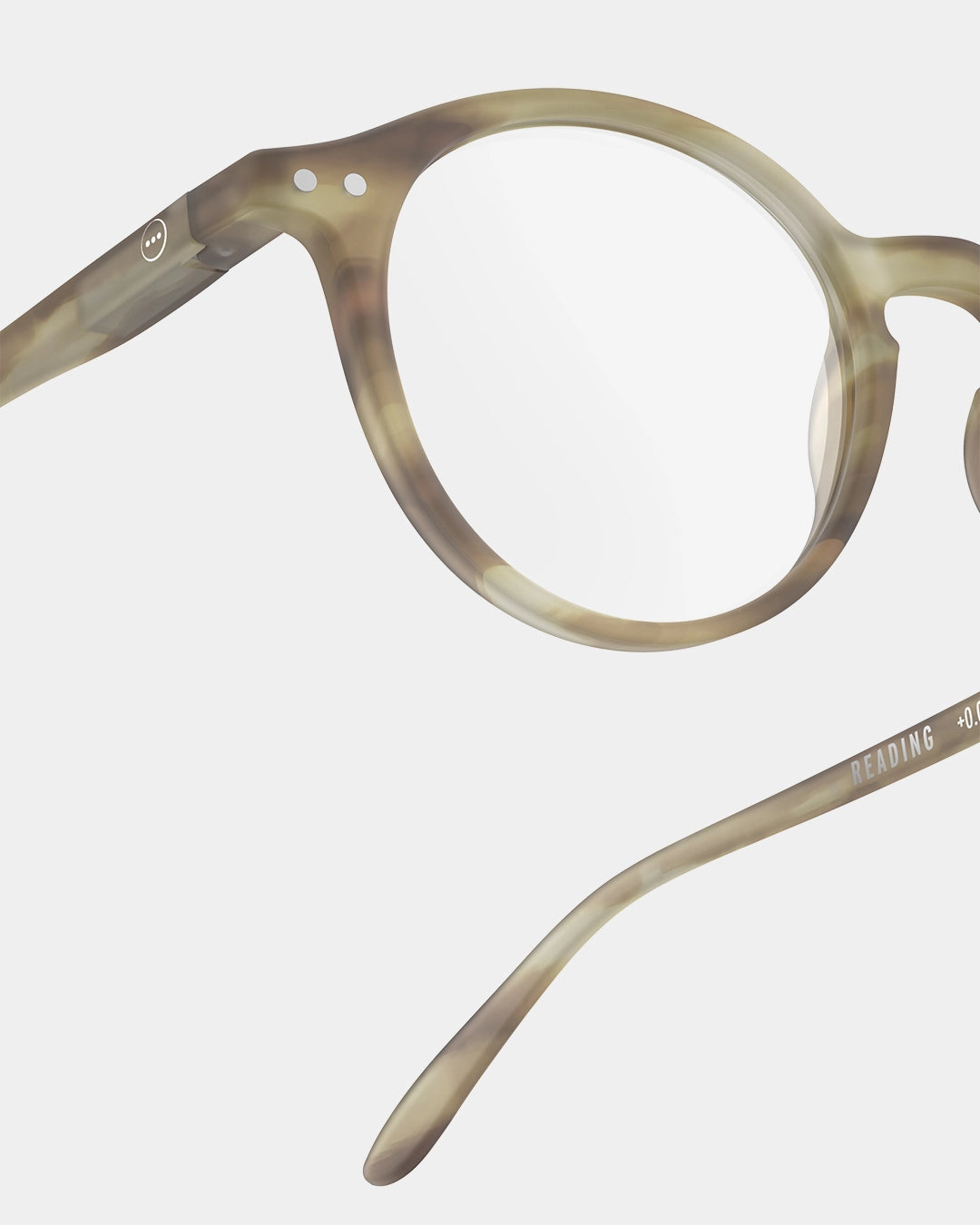 Izipizi 'Smoky Brown' #D Reading Glasses