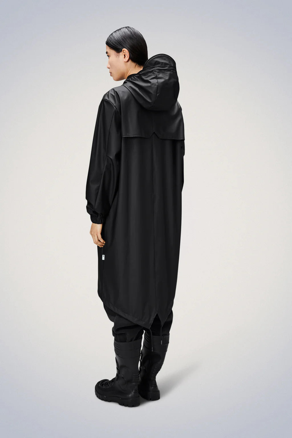 Black Fishtail Parka