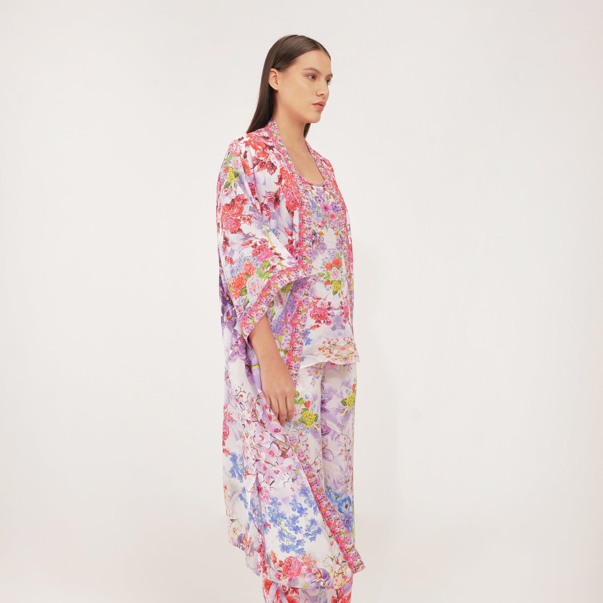 Tapioka Como Multi Long Kimono