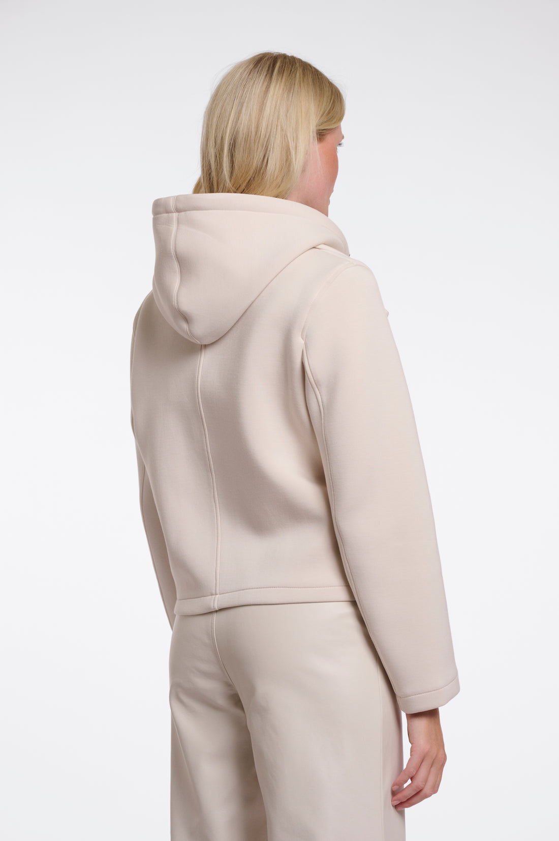 Jennifer Birch Biker with Detachable Hood