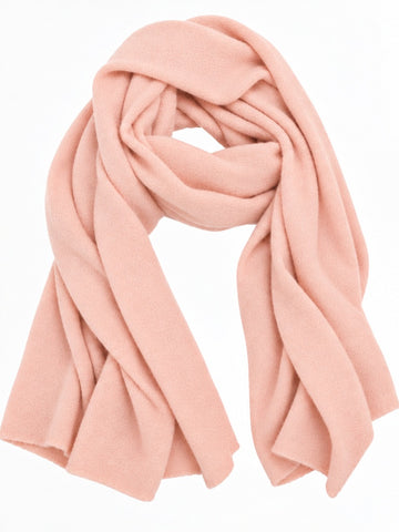 Cashmere Soft Pink Large Scarf Wrap